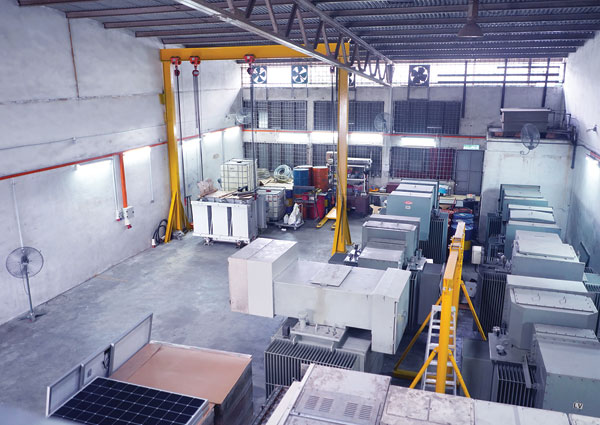 Inventory & Service Yard